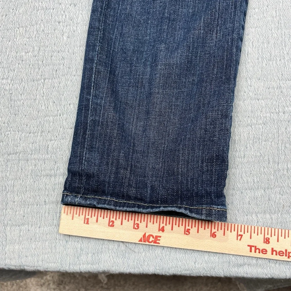 Levi's 510 Men's Blue Super Skinny Fit Red‎ Tab Denim Jeans Size 34 x 36